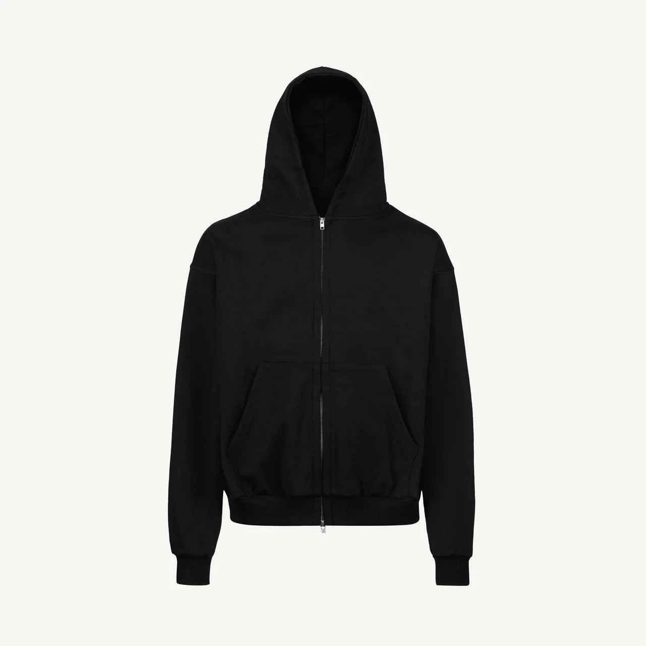 DANSÈLL COTTON ZIP HOODIE (BLACK)