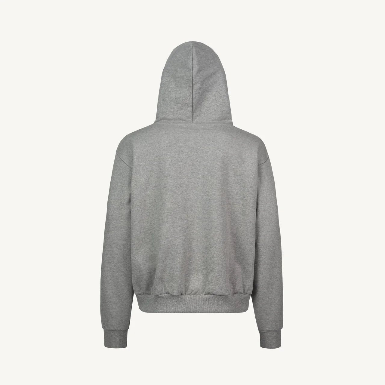 DANSÈLL COTTON ZIP HOODIE (GREY MARL)